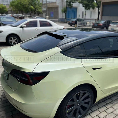Becquet Sport Tesla Model 3 Model Y 2016-2024 ABS - installé sur véhicule - Becquet Voiture