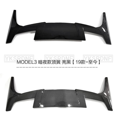 Becquet Sport Tesla Model 3 Model Y 2016-2024 ABS - vue arrière - Becquet Voiture
