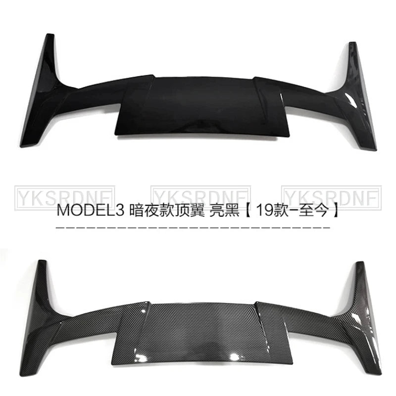 Becquet Sport Tesla Model 3 Model Y 2016-2024 ABS - vue arrière - Becquet Voiture
