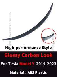 Becquet Tesla Model 3 et Model Y 2016-2023 Performance - vue de dessus 3 - Becquet Voiture