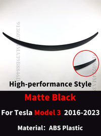 Becquet Tesla Model 3 et Model Y 2016-2023 Performance - vue rapprochée 3 - Becquet Voiture