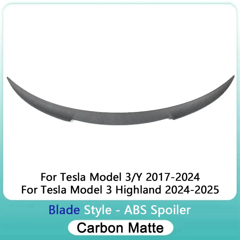Becquet Tesla Model 3 Highland Model Y 2024 ABS - vue de face 2 - Becquet Voiture