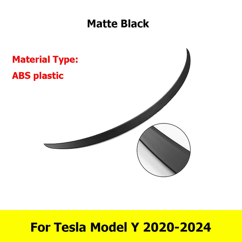 Becquet Tesla Model 3 Highland Model Y 2025-2026 ABS - détail du montage 3 - Becquet Voiture