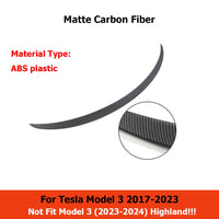 Becquet Tesla Model 3 Highland Model Y 2025-2026 ABS - vue arrière 4 - Becquet Voiture