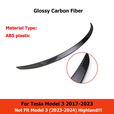 Becquet Tesla Model 3 Highland Model Y 2025-2026 ABS - vue rapprochée 3 - Becquet Voiture