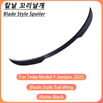 Becquet Tesla Model Y Juniper Blade 2025 Premium - vue arrière 2 - Becquet Voiture