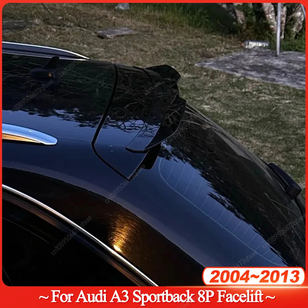 Becquet Toit Audi A3 Sportback 8P Facelift 2004-2013 - vue de face - Becquet Voiture