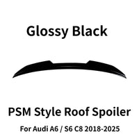 Becquet Toit Audi A6 S6 C8 PSM Style 2018-2025 - vue arrière 2 - Becquet Voiture