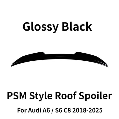 Becquet Toit Audi A6 S6 C8 PSM Style 2018-2025 - vue arrière 2 - Becquet Voiture