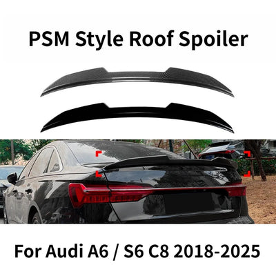 Becquet Toit Audi A6 S6 C8 PSM Style 2018-2025 - vue de profil - Becquet Voiture