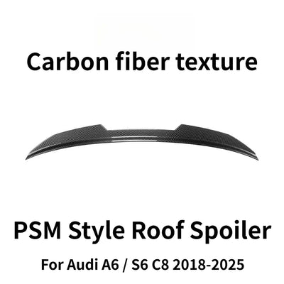 Becquet Toit Audi A6 S6 C8 PSM Style 2018-2025 - vue de trois-quarts 2 - Becquet Voiture