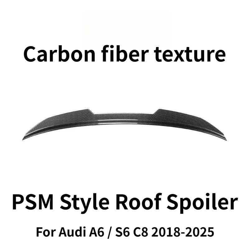 Becquet Toit Audi A6 S6 C8 PSM Style 2018-2025 - vue de trois-quarts 2 - Becquet Voiture
