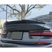 Becquet Toit BMW Série 3 G20 M4 Style Noir Brillant - vue de dessus 2 - Becquet Voiture
