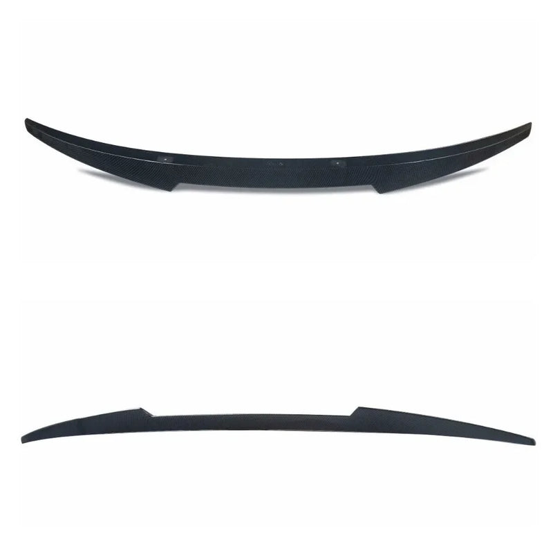 Becquet Toit BMW Série 3 G20 M4 Style Noir Brillant - vue de face 2 - Becquet Voiture