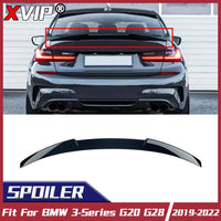Becquet Toit BMW Série 3 G20 M4 Style Noir Brillant - vue de face - Becquet Voiture