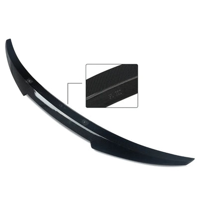 Becquet Toit BMW Série 3 G20 M4 Style Noir Brillant - vue de profil 2 - Becquet Voiture