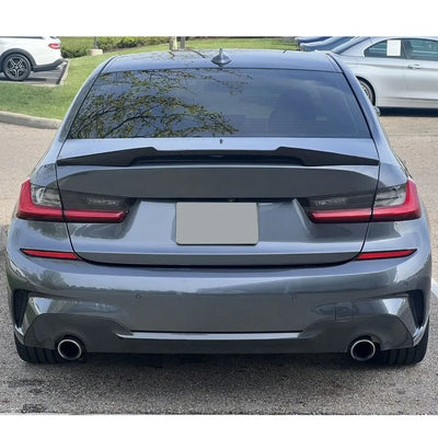 Becquet Toit BMW Série 3 G20 M4 Style Noir Brillant - vue rapprochée 2 - Becquet Voiture