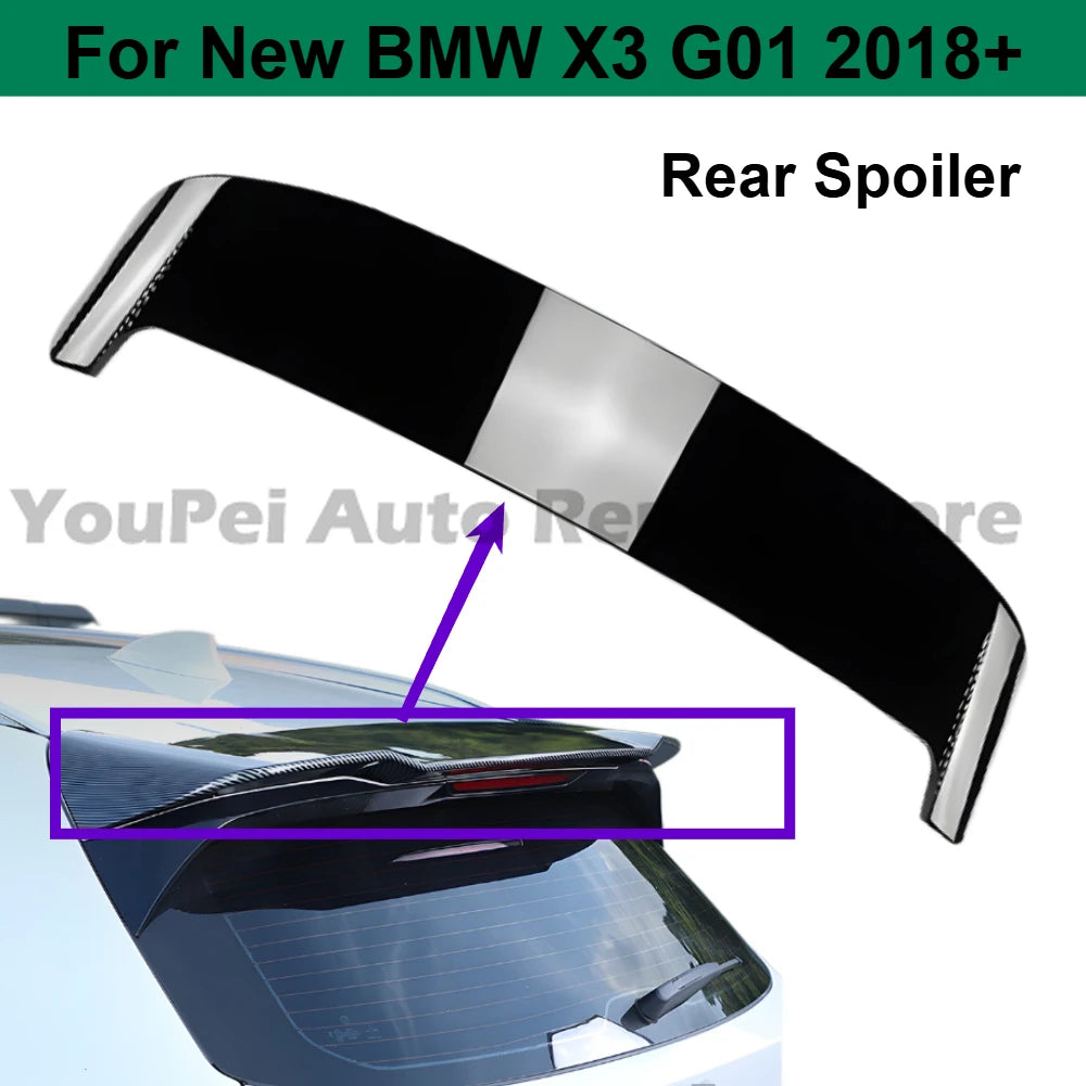 Becquet Toit BMW X3 G01 SUV Sport 2018-2024 - vue de face - Becquet Voiture