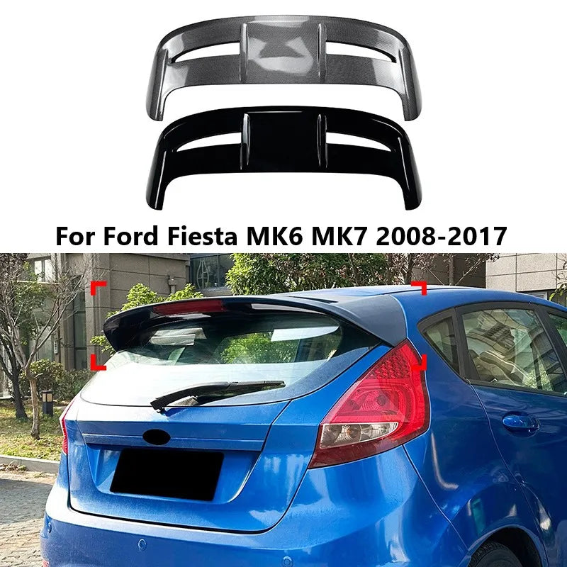 Becquet Toit Ford Fiesta MK6 MK7 ST 2008-2017 - vue de face - Becquet Voiture