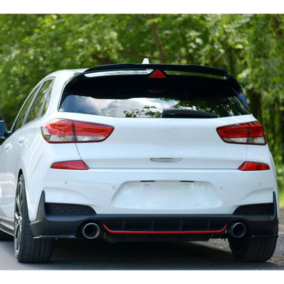 Becquet Toit Hyundai i30 N MK3 Hatchback 2017-2020 - en situation - Becquet Voiture