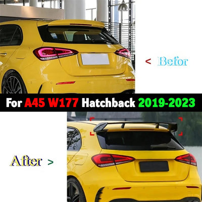 Becquet Toit Mercedes A W176 W177 GT Hatchback 2013-2022 - vue arrière 2 - Becquet Voiture