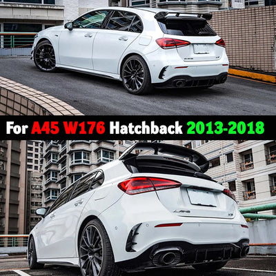 Becquet Toit Mercedes A W176 W177 GT Hatchback 2013-2022 - vue de dessus - Becquet Voiture