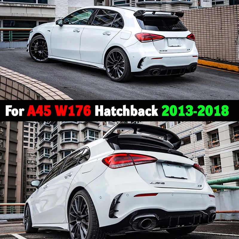 Becquet Toit Mercedes A W176 W177 GT Hatchback 2013-2022 - vue de dessus - Becquet Voiture