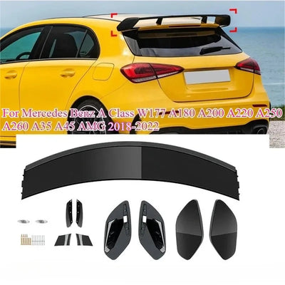 Becquet Toit Mercedes A W176 W177 GT Hatchback 2013-2022 - vue de trois-quarts 2 - Becquet Voiture