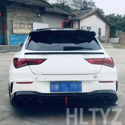 Becquet Toit Mercedes CLA C118 X118 CLA45S Hatchback - vue arrière 2 - Becquet Voiture