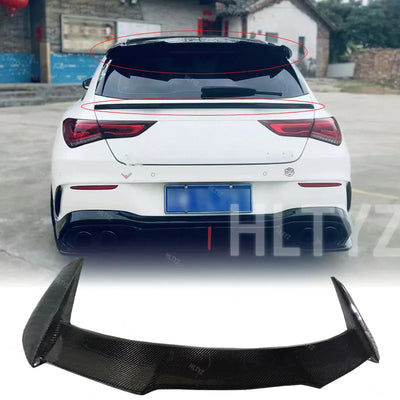 Becquet Toit Mercedes CLA C118 X118 CLA45S Hatchback - vue de profil - Becquet Voiture