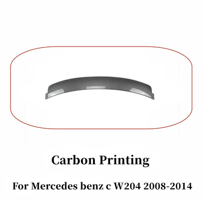 Becquet Toit Mercedes Classe C W204 2008-2014 ABS - détail du montage 2 - Becquet Voiture