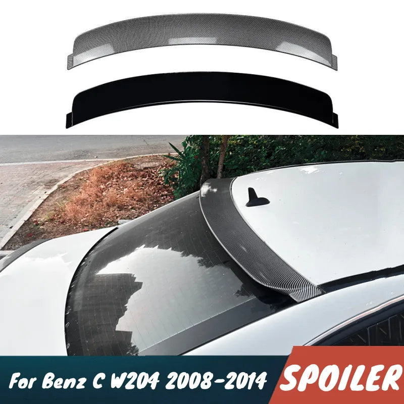 Becquet Toit Mercedes Classe C W204 2008-2014 ABS - vue de face - Becquet Voiture
