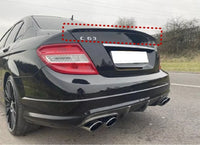 Becquet Toit Mercedes Classe C W204 4-Portes 2008-2014 - installé sur véhicule - Becquet Voiture