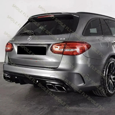Becquet Toit Mercedes Classe C W205 Estate AMG - vue de profil - Becquet Voiture