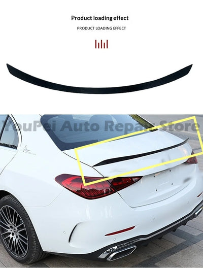Becquet Toit Mercedes Classe C W206 2020+ ABS - en situation - Becquet Voiture
