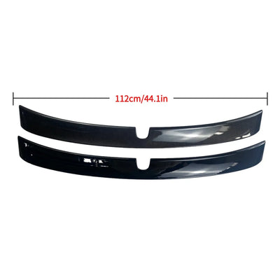 Becquet Toit Mercedes Classe E W211 4-Portes 2002-2009 - détail du montage - Becquet Voiture