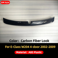 Roof Spoiler Mercedes E-Class W211 4-Door 2002-2009 - rear view 2 - Becquet Voiture