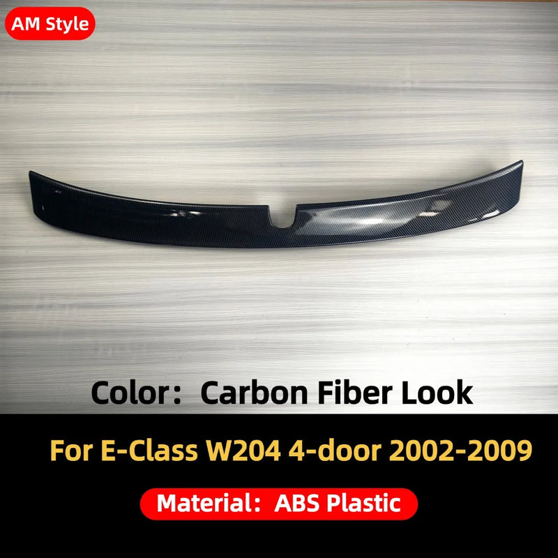 Roof Spoiler Mercedes E-Class W211 4-Door 2002-2009 - rear view 2 - Becquet Voiture