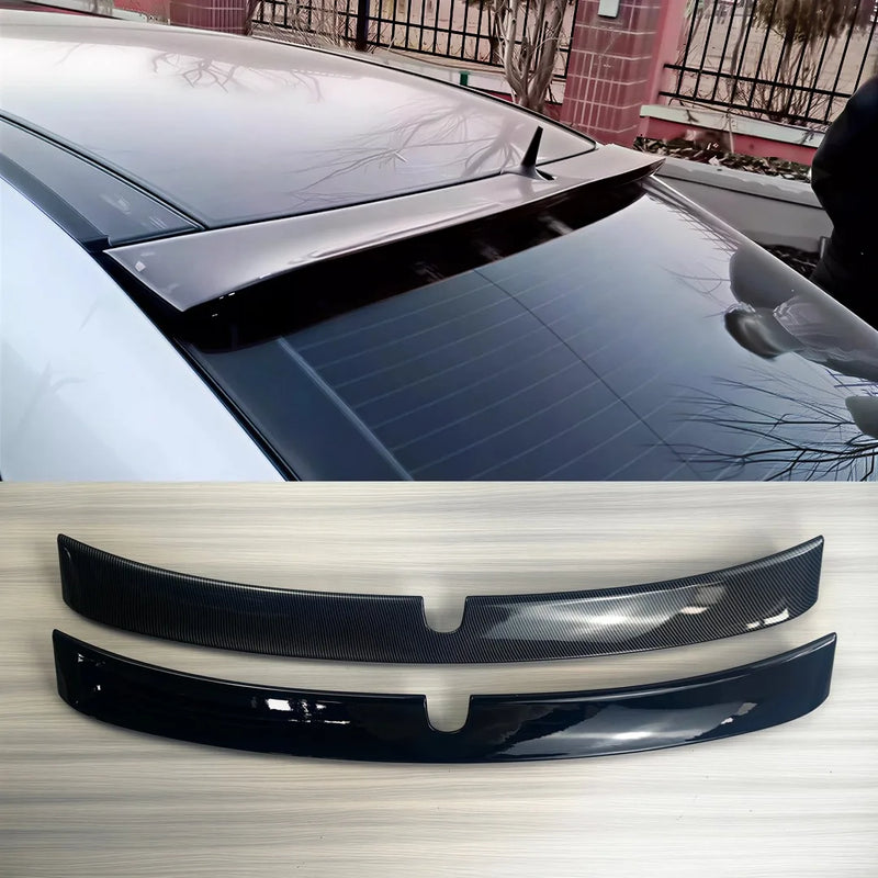 Roof Spoiler Mercedes E-Class W211 4-Door 2002-2009 - rear view - Becquet Voiture
