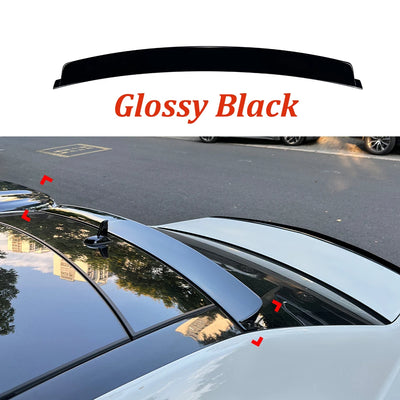 Becquet Toit Mercedes Classe E W212 2010-2015 Noir - vue arrière 2 - Becquet Voiture