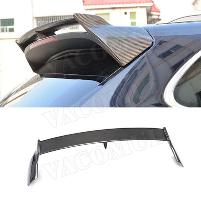 Becquet Toit Porsche Cayenne 958 SUV Carbone - détail du montage 2 - Becquet Voiture