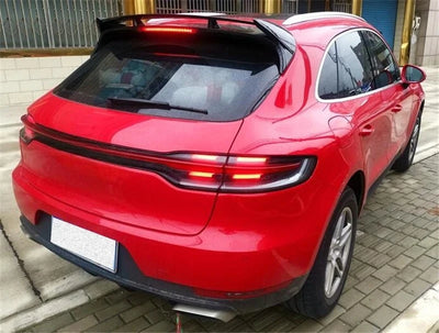 Becquet Toit Porsche Macan 2014-2023 ABS Carbone - en situation - Becquet Voiture