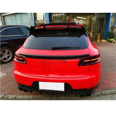 Becquet Toit Porsche Macan 2014-2023 ABS Carbone - installé sur véhicule - Becquet Voiture
