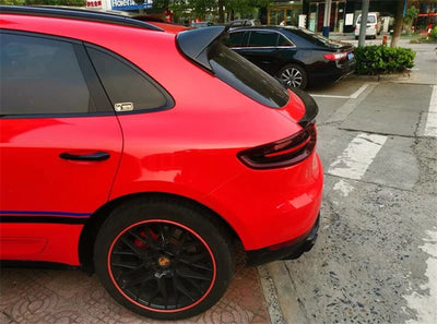 Becquet Toit Porsche Macan 2014-2023 ABS Carbone - vue arrière 2 - Becquet Voiture