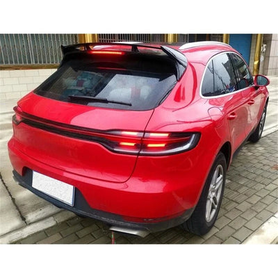 Becquet Toit Porsche Macan 2014-2023 ABS Carbone - vue arrière - Becquet Voiture