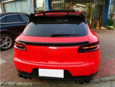 Becquet Toit Porsche Macan 2014-2023 ABS Carbone - vue de profil 2 - Becquet Voiture