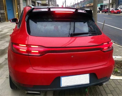 Becquet Toit Porsche Macan 2014-2023 ABS Carbone - vue rapprochée - Becquet Voiture