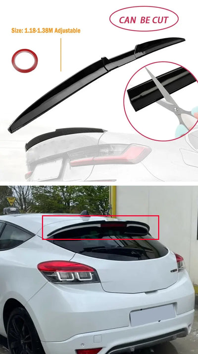 Becquet Toit Renault Clio RS Sport 2006-2012 - vue de dessus - Becquet Voiture
