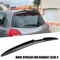 Becquet Toit Renault Clio RS Sport 2006-2012 - vue de face - Becquet Voiture