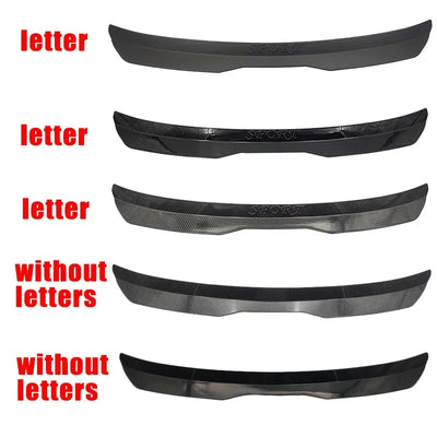 Becquet Toit Universel Hatchback Lip 5 Finitions - installé sur véhicule - Becquet Voiture
